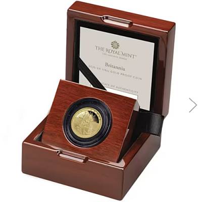 Goldmünze 1/4 oz Britannia PP 2025