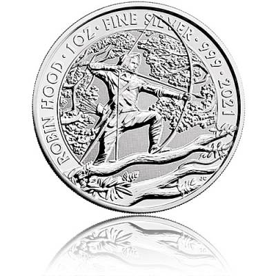 Silbermünze 10 oz Mythen und Legenden Robin Hood 2023