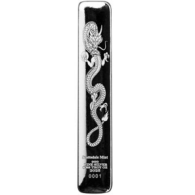 Silberbarren 8.88 oz Lucky Dragon 2025