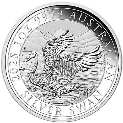 1 Unze Silbermünze Australien Schwan 2025