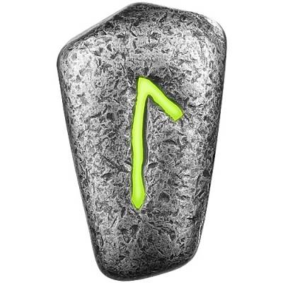 1 Unze Silber Germania Laguz Rune UV-Leuchteffekt 2025