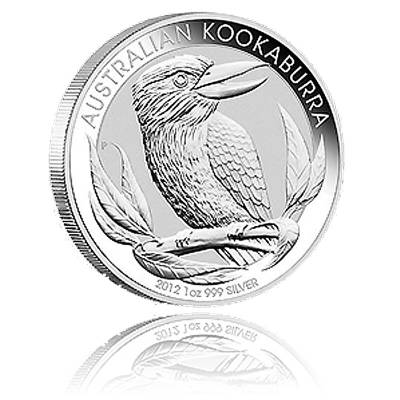 Austral. Kookaburra 2012 1 Unze 999/1000 Silber