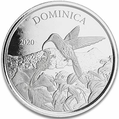 Silbermünze 1 oz Eastern Caribbean Grenada Hummingbird 2020
