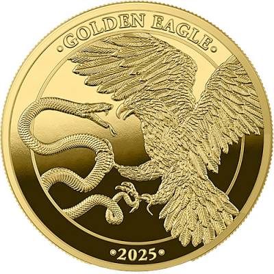 1 Unze Gold Proof Golden Eagle 100 Euro Germania Mint 2025