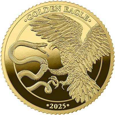 1/10 Unze Gold Golden Eagle 5 Euro Germania Mint 2025