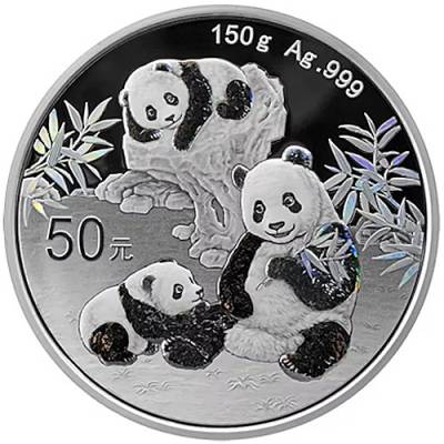 China Panda 150 gramm PP Silber 2025