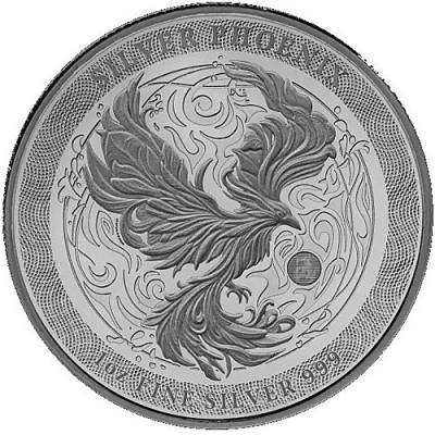Silbermünze 1 oz Phoenix Niue Proof-Like 2025