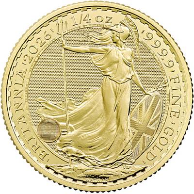 Britannia 1/4 Unze Goldmünze  2026