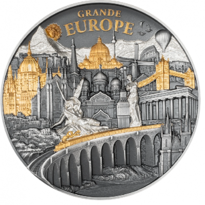 Silbermünze GRANDE EUROPE Hidden Treasure Antik Finish 2025