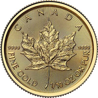1/10 Unze Gold Maple Leaf 2026