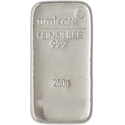Silberbarren 250 gramm Umicore