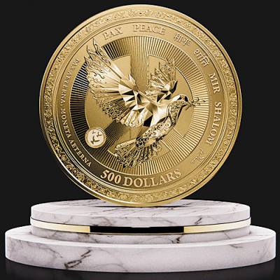 Goldmünze 1 oz Pax - Friedenstaube 2026