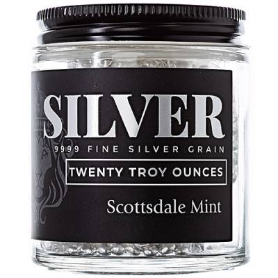 20 oz Silbergranulat, Silver Grain Ag999.9