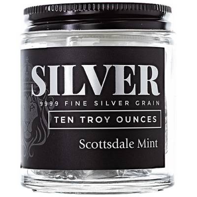 10 oz Silbergranulat, Silver Grain Ag999.9