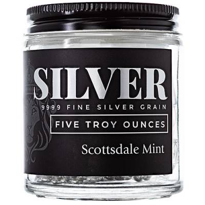 5 oz Silbergranulat, Silver Grain Ag999.9