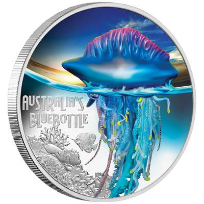 Silbermünze 1 oz Deadly & Dangerous Bluebottle Proof 2024