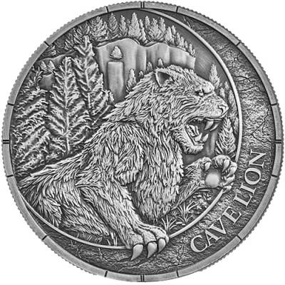 1 Unze Silber Germania Mint Megafauna Höhlenlöwe Oblivion UV-Effekt 2026