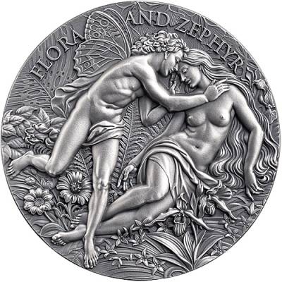 Silbermünze 2 oz Flora and Zephyr Celestial Beauty 2026