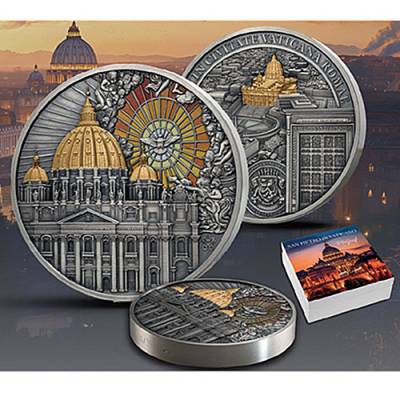 Silbermünze 1 kg P. DE GREEF – SAN PIETRO IN VATICANO - Petersdom 2026