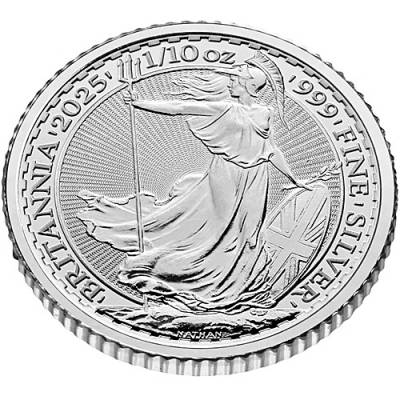 Silbermünze 1/10 oz Britannia 2026