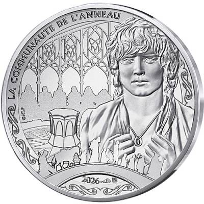 Silbermünze 10 Euro Herr der Ringe(TM) Die Gefährten des Rings 2026
