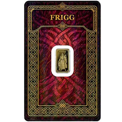 Goldbarren 1/100 oz Germania Mint Gods of Germania - Frigg 999,9/1000 Proof