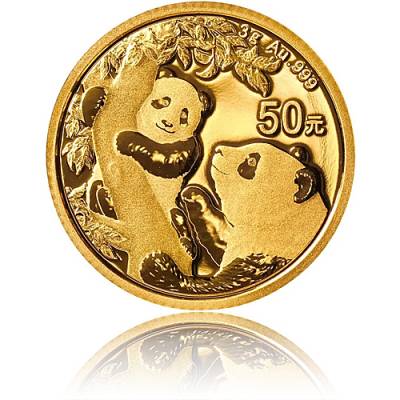 China Panda 1 gramm Gold (2021)