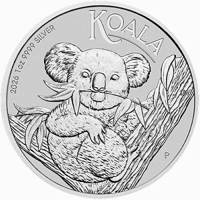 Australischer Koala 1 Unze Silber 2026