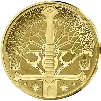 Goldmünze 1/2 gramm Herr der Ringe (TM) Proof 2026
