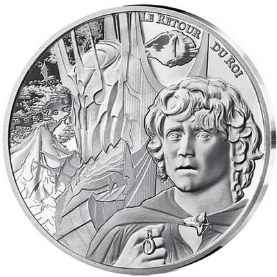 Silbermünze Herr der Ringe (TM) Die Rückkehr des Königs Proof 2026