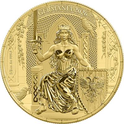 1/2 oz Gold Germania 50 Mark 2026
