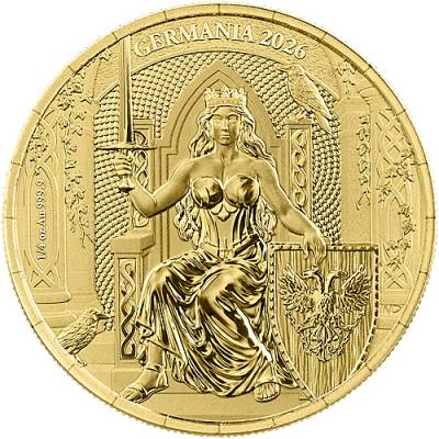 1/4 oz Gold Germania 30 Mark 2026