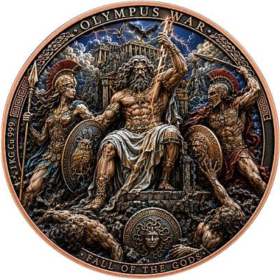 Kupfer Round 1 Kg Olympus War 3D Finish 2026
