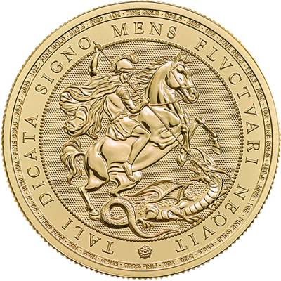 Goldmünze 1 oz St. George and Dragon Great Britain 2026