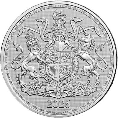Silbermünze 1 oz The Royal Arms Great Britan 2026