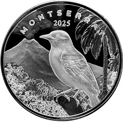 Silbermünze 1 oz Eastern Caribbean Montserrat Oriole 2025