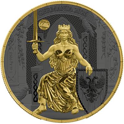 1 Unze Silber Germania 5 Mark ANA Pittsburgh Edition 2026