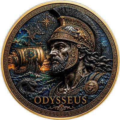 Kupfer Round 1 Kg Odysseus 3D Finish 2026