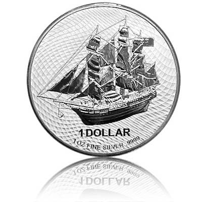 Silbermünze 1 oz Cook Islands - Bounty 2018