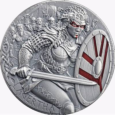 Silbermünze 2 oz  The Way to Valhalla Lagertha 2026