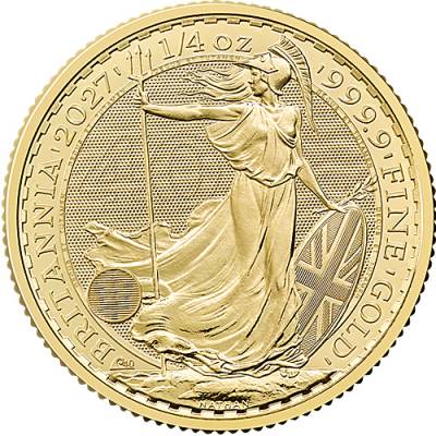 Britannia 1/4 Unze Goldmünze 2027