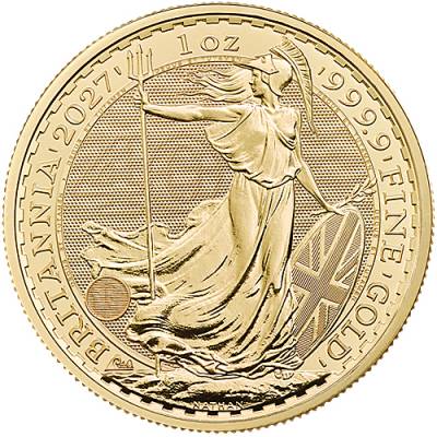 Goldmünze 1 Unze Britannia Charles III 2027