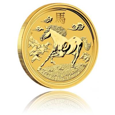 Australien Lunar II Pferd 1/2oz Gold (2014)