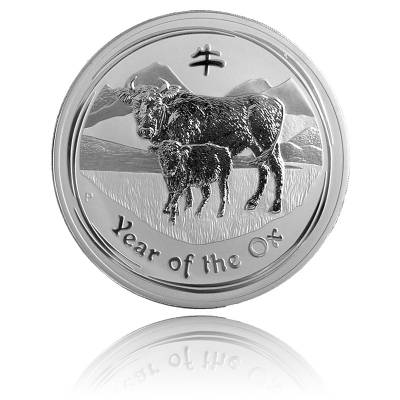 Australien Lunar Ochse 1 kg Silber