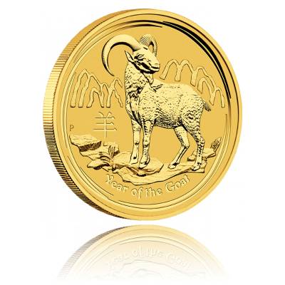 Australien Lunar II Ziege 1/2oz Gold (2015)