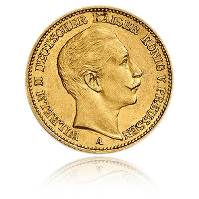 20 Reichsmark Gold Wilhelm