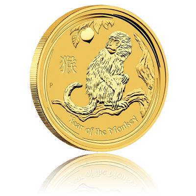 Australien Lunar II Affe 1/2oz Gold (2016)