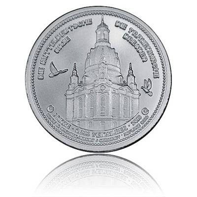 Mitteldeutsche Feinsilberünze Frauenkirche zu Dresden