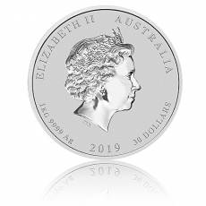 Australien Lunar Schwein 1kg Silbermünze (2019)