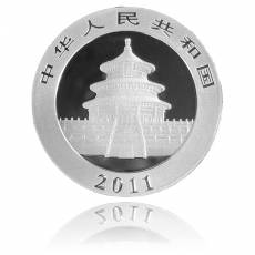 China Panda 1 Unze Silber (2011)